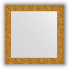 Зеркало в багетной раме - чеканка золотая 90 mm BY 3246